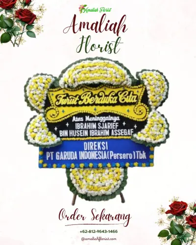 Papan Bunga Duka di Bojong Sari Baru